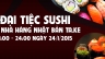 Tổ chức sự kiện đại tiệc sushi tại nh&agrave; h&agrave;ng Nhật Bản Ta.ke.