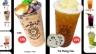 Thiết kế menu v&agrave; banner tr&agrave; sữa