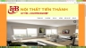 Website giới thiệu sản phẩm c&ocirc;ng ty nội thất tiến th&agrave;nh