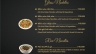Menu thức ăn cho nh&agrave; h&agrave;ng Veranda