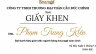 Thiết kế chứng chỉ