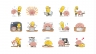 Thiết kế Stickers Set