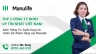 Thiết kế banner Facebook - Việc l&agrave;m Manulife