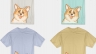 Thiết kế mẫu &aacute;o T-shirt ch&oacute; Corgi
