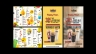 Menu, standee