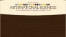 Dịch cuốn International Business từ Anh sang Việt
