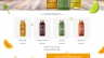 Thiết kế landing page Body Impact Juice