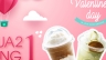 Banner Valentine 14/02/2019 cửa h&agrave;ng tr&agrave; sữa Banyan