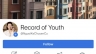 Quản l&yacute; Fanpage c&aacute; nh&acirc;n &ldquo;Record of Youth&rdquo;