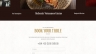 Thiết kế website cho nh&agrave; h&agrave;ng Cầu Gỗ