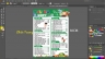 Thiết kế menu khổ A4