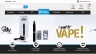 Website b&aacute;n hương liệu vape, ciga - Prestashop