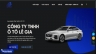 Dự &aacute;n thiết kế website &Ocirc; t&ocirc; L&ecirc; gia