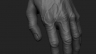 Hand detail - zbrush