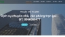 Thiết kế website cho doanh nghiệp vận tải t&iacute;n ph&aacute;t