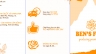 Thiết kế brochure cửa h&agrave;ng hoa Ben's Farm