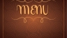B&igrave;a menu tại b&agrave;n - Kh&aacute;ch sạn Emerald Bay