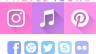 Icons pastel