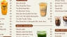 Thiết kế Menu đồ uống
