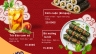 Thiết kế menu ẩm thực hội Xu&acirc;n gian h&agrave;ng của học sinh