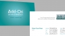 Thiết kế Name card Cty TNHH Ph&aacute;t triển Add-On