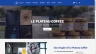 Thiết kế web c&ocirc;ng ty Le Plateau Coffee
