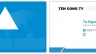 Thiết kế name card c&ocirc;ng ty