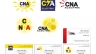 Thiết kế Logo / Card visit Cty Điện v&agrave; chiếu s&aacute;ng CNA