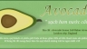 Thiết kế voucher demo qu&aacute;n bơ