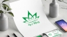 Logo c&ocirc;ng ty Sen Xanh