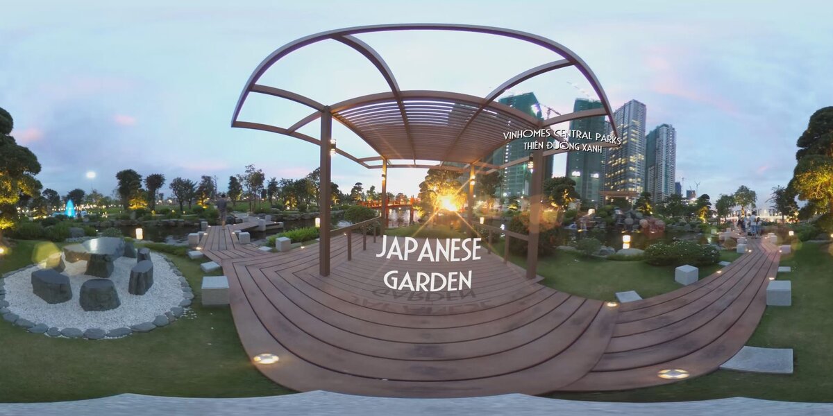 Vườn Nhật Bản - Vinhomes Central Park - Quảng c&aacute;o quay video 360 độ thực tế ảo.JPG
