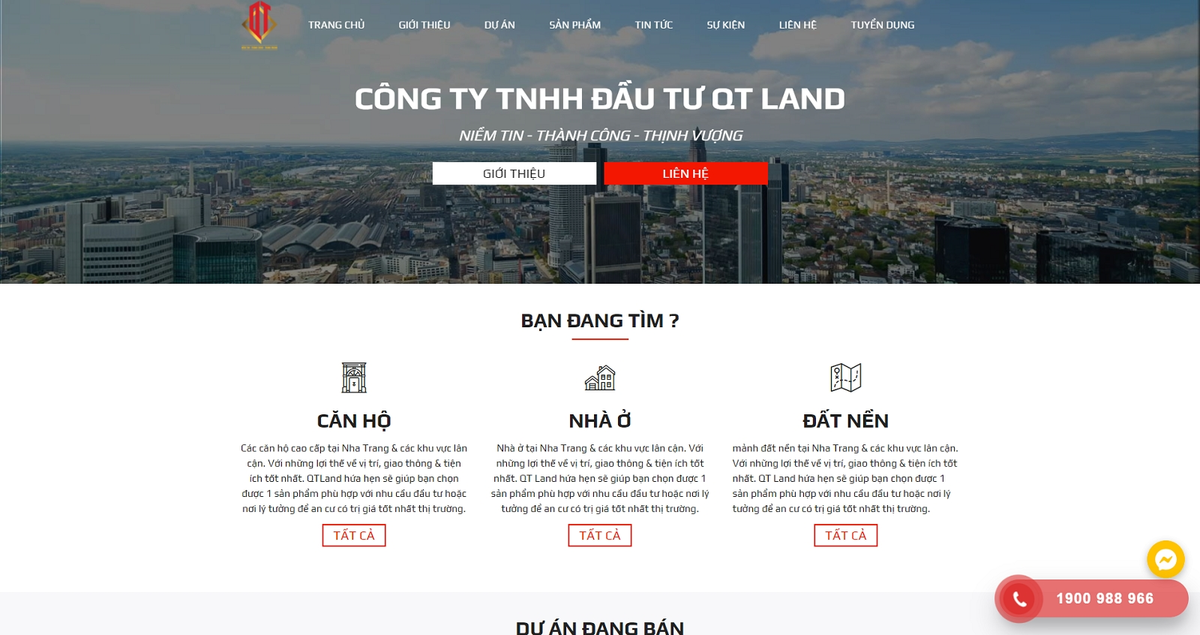 Trang chủ - C&ocirc;ng ty TNHH Đầu tư QT Land.png