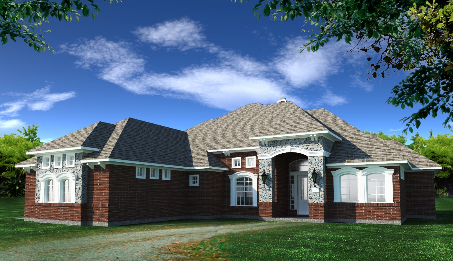American style house.png