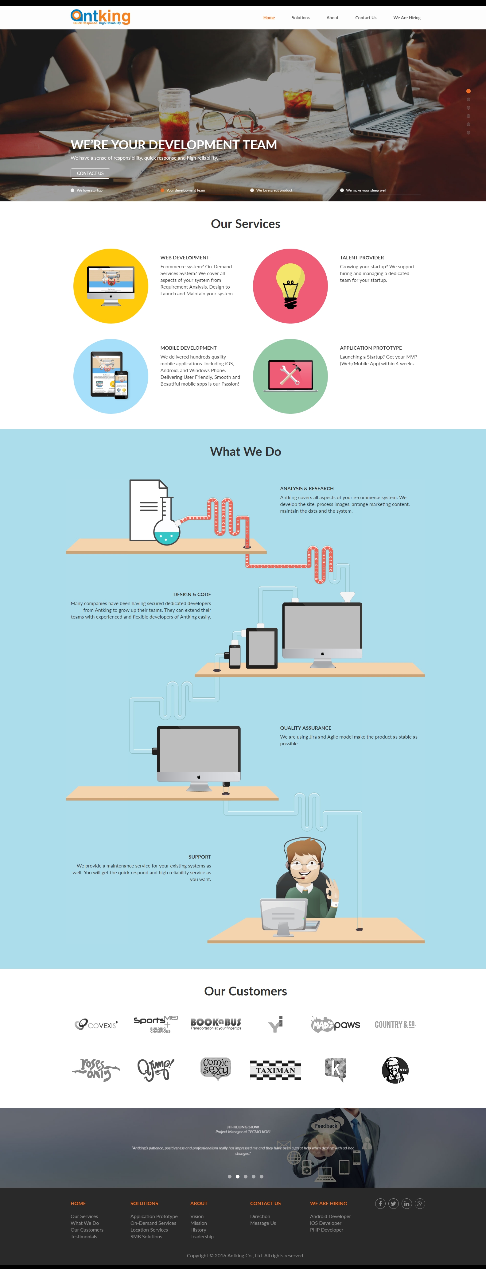 Antking   Vietnam Software Outsourcing Company   E Commerce Development Urgent Support.png
