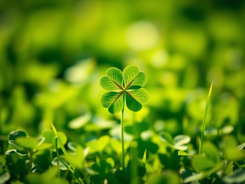 A_beautiful_and_serene_image_of_a_four_leaf_clover_in_a_lush_green_field_symbolizing_luck_and_good_fortune_The_background_is_softly_blurred_highlighting_the_clover_in_bright_sunlight_creating_a_warm_and_inviting_at.png