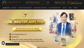 Thiết kế giao diện website Y tế, Ph&ograve;ng kh&aacute;m, Bệnh viện