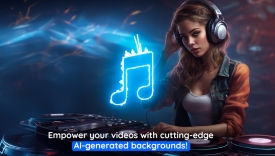 Tạo soundwave background cho bản nhạc