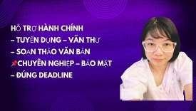 Nh&acirc;n vi&ecirc;n H&agrave;nh ch&iacute;nh &ndash; Nh&acirc;n sự (Theo giờ)
