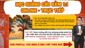 Kh&oacute;a Học Quảng C&aacute;o Facebook K&egrave;m 1 - 1 Online - Trực Tiếp