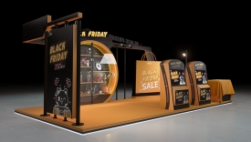 Thiết Kế 3D Booth - Điểm nhấn độc đ&aacute;o cho buổi Event