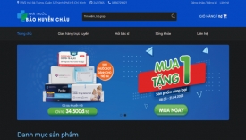 Thiết kế website cho quầy thuốc, b&aacute;n thực phẩm chức năng