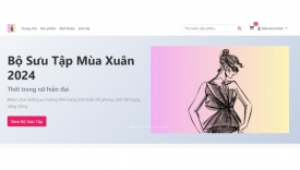 Thiết kế web b&aacute;n h&agrave;ng thời trang | PHP thuần | Responsive | Chuẩn SEO