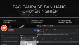 Tạo fanpage b&aacute;n h&agrave;ng chuy&ecirc;n nghiệp