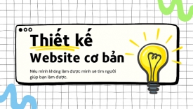 Thiết kế Website cơ bản - Chuẩn SEO vận h&agrave;nh b&aacute;n h&agrave;ng cơ bản, th&ocirc;ng tin cơ bản