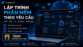 Lập tr&igrave;nh phần mềm theo y&ecirc;u cầu của doanh nghiệp.