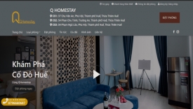 Thiết kế website Homestay