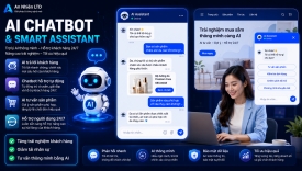 T&iacute;ch hợp AI v&agrave;o website, app & hệ thống